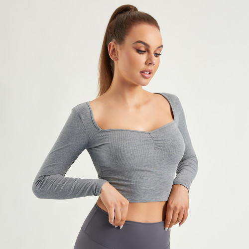 Front Wrinkle Sweatshirts Pullover Tops | New Arrivals