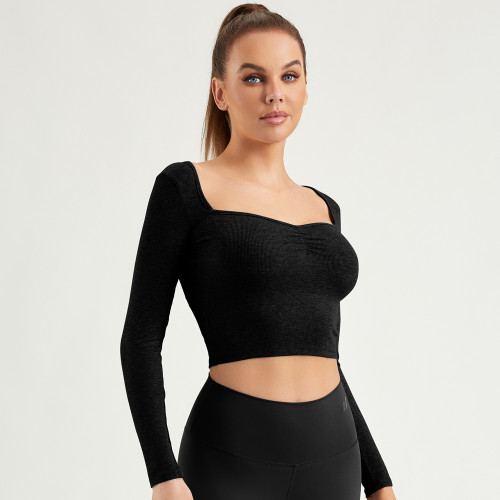 Scoop Neck Sweatshirts Pullover Tops | New Arrivals