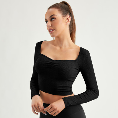 Front Wrinkle Sweatshirts | Long Sleeve T Shirts | Gymwear Manufacturer | OEM