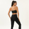 Cutout Sports Bra with Crisscross Back & Contrast or Solid Strap Options | Retail