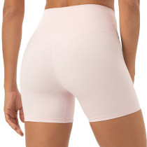 Yoga Shorts with Crossover Design - Breathable Workout Shorts - Choose Soft Pink or Classic Black | Retail