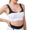 Women Square Neck Built in Pads Sports Bra - U Back Yoga Workout Basic Crop Tops | Retail