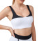 Women Square Neck Built in Pads Sports Bra - U Back Yoga Workout Basic Crop Tops | Retail
