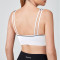 Sweetheart Neck Sports Bra - Removable Pads & Adjustable Straps | Retail