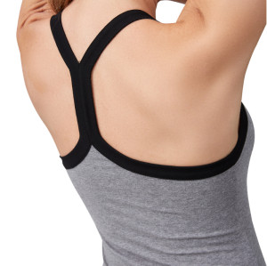 Women's Ribbed Racerback Tank Top - Cotton Scoop Neck Cami | Retail