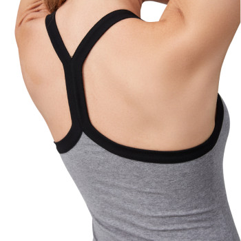 Women's Ribbed Racerback Tank Top - Cotton Scoop Neck Cami | Retail