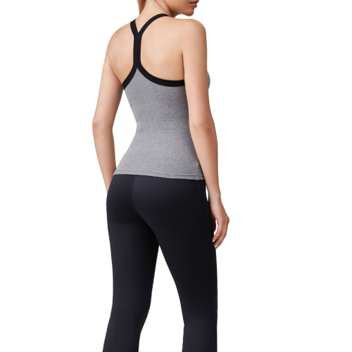 Women's Ribbed Racerback Tank Top - Cotton Scoop Neck Cami | Retail
