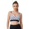 Square Neck Sports Bra - Adjustable Straps & Removable Padding | Retail