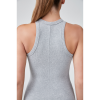 Women's Ribbed Knit Bodycon Maxi Dress - Sleeveless High Neck Casual Dress | OEM