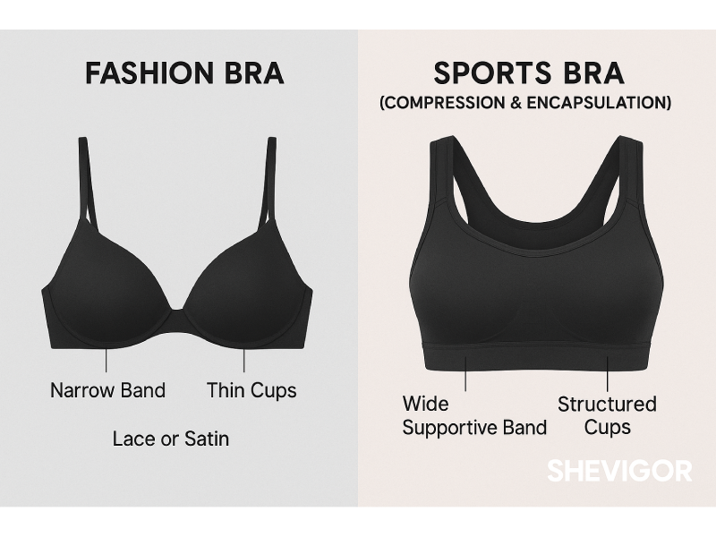 Shevigor Sports Bra Comparison guide