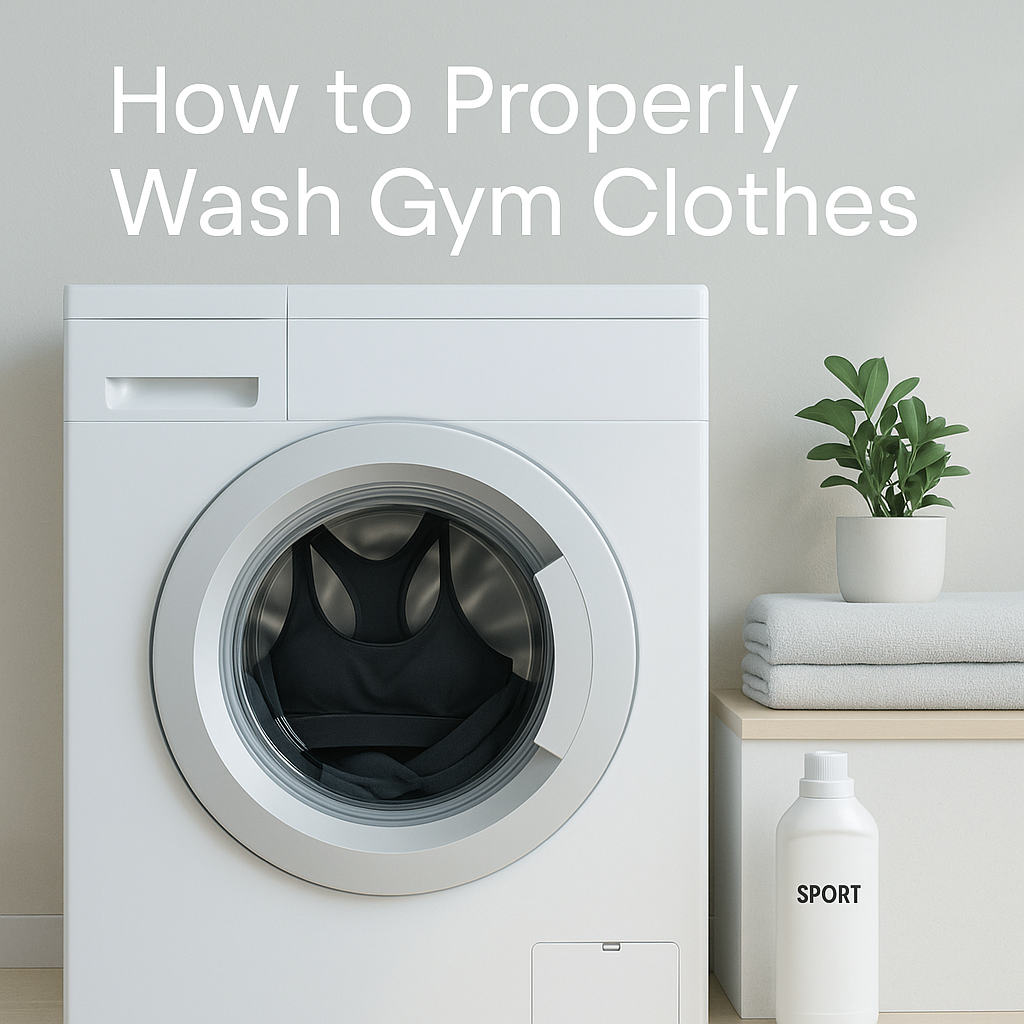 How to Properly Wash Gym Clothes in the Washing Machine for Longevity