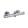 Round Brass Thermostatic Shower Mixer|Brass Thermostatic Shower Mixer | Dual-Function Thermostatic Shower Faucet