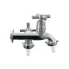 Double-Handle Cold Faucets | ABS Chrome Tap| Kitchen Cold Faucets