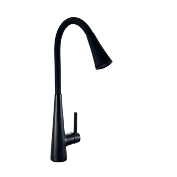 Brass Kitchen Faucets | Dual Spray Modes Kitchen Faucet | Flexible Spout Kitchen Faucet