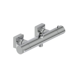Brass shower tap with temperature control |Brass Thermostatic Shower Mixer | Dual-Function Thermostatic Shower Faucet