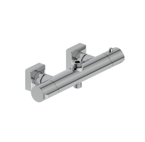 Brass shower tap with temperature control |Brass Thermostatic Shower Mixer | Dual-Function Thermostatic Shower Faucet