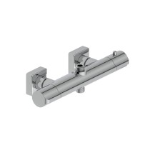 Brass shower tap with temperature control |Brass Thermostatic Shower Mixer | Dual-Function Thermostatic Shower Faucet