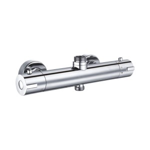 Dual-Function Thermostatic Shower Faucets|Brass Thermostatic Shower Mixer |Round Brass Thermostatic Shower Mixer
