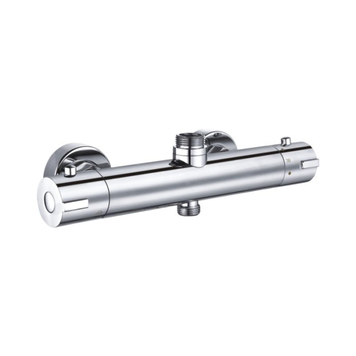 Brass shower tap with temperature control |Brass Thermostatic Shower Mixer | Dual-Function Thermostatic Shower Faucet