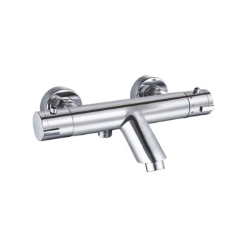 Brass Thermostatic Shower Mixer | Dual-Function Thermostatic Shower Faucet| 38°C Precision Temperature Control Faucet