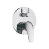 Plastic Shower Faucet | Single lever manual shower mixer for concealed installation with lever handle