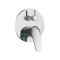 Plastic Shower Faucet | Single lever manual shower mixer for concealed installation with lever handle