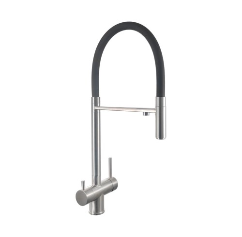 φ35 Cartridge Bracket Kitchen mixer | 304 Stainless Steel Kitchen Faucet | Two-Handle Bracket Kitchen Tap