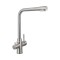 L-Shaped Spout Kitchen Faucet | SS304 Double Handle Kitchen Faucet| SS304 Double Handle Kitchen Tap