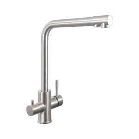 304 Stainless Steel Kitchen Faucets | SS304 Double Handle Kitchen Faucet| SS304 Double Handle Kitchen Tap