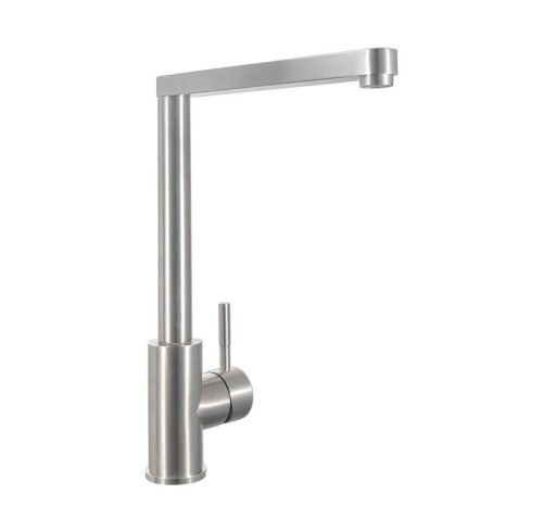 304 Stainless Steel L-Shaped Spout Kitchen Faucet| SS304 Single-Handle Kitchen Faucet | SS304 Single-Handle Kitchen Tap