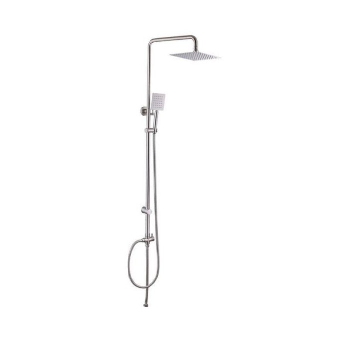 304 Stainless Steel Square Shower Set |304 Stainless Steel Shower Faucet | 304 Square Design Shower System