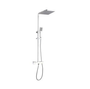 304 Stainless Steel Square Shower Set |304 Stainless Steel Shower Faucet | 304 Square Design Shower System
