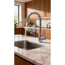 Economical Kitchen Faucet | Single Handle Kitchen Faucet | Economical Kitchen Tap |  φ35 Cartridge Kitchen Faucet