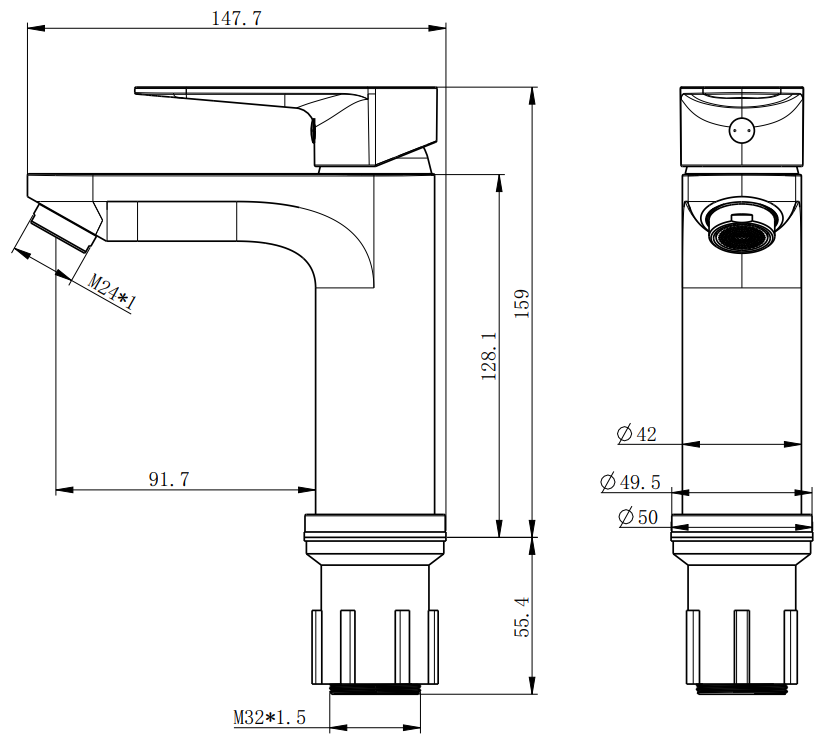 SS-SF-211B Size