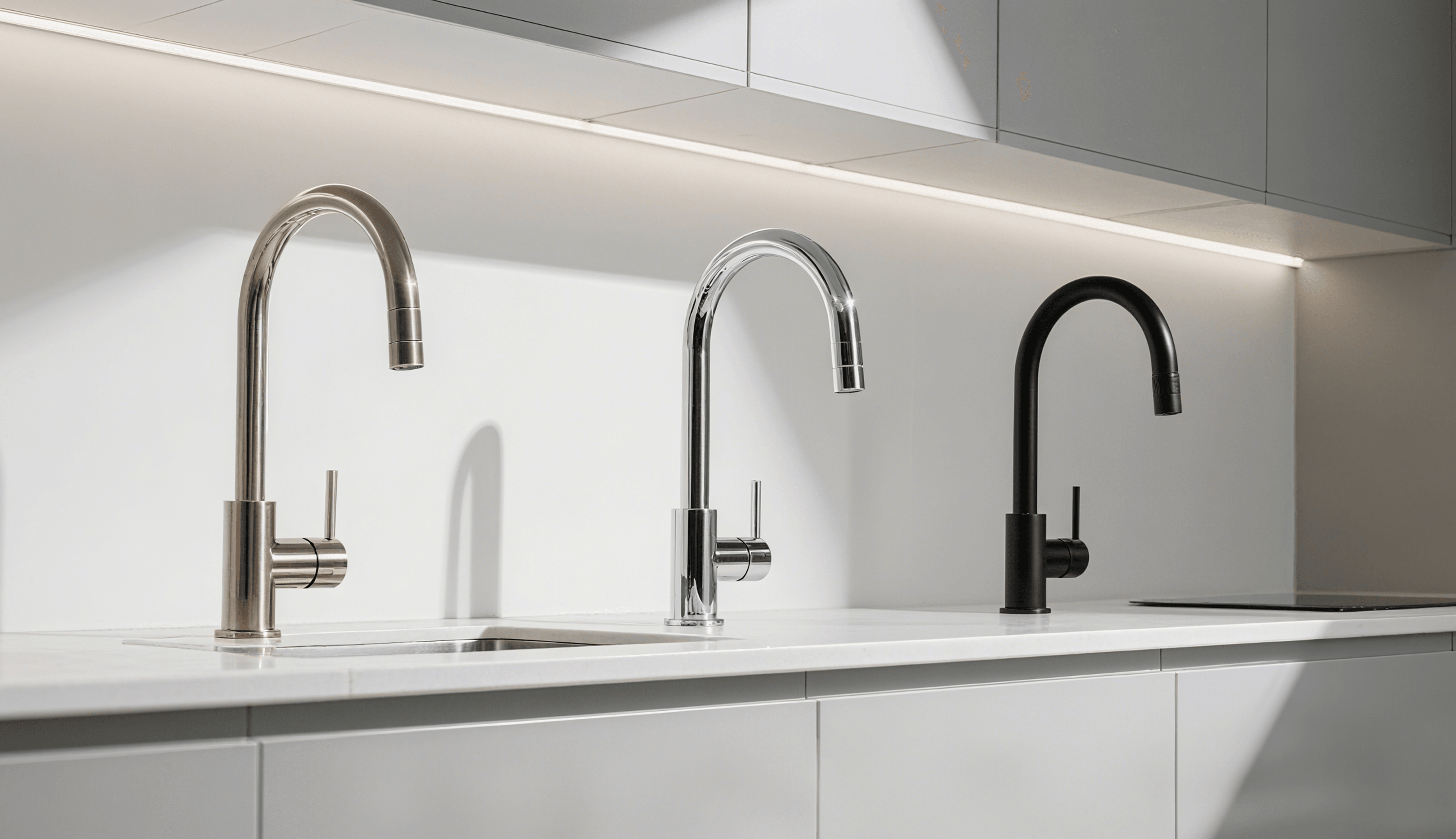 Brushed Nickel vs Chrome vs Matte Black Faucets: Which Finish Is Best for a Modern Kitchen?