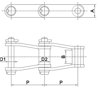 400 Class Pintle Chain