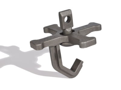 90° Star Swivel Hook for Enclosed Track Chain