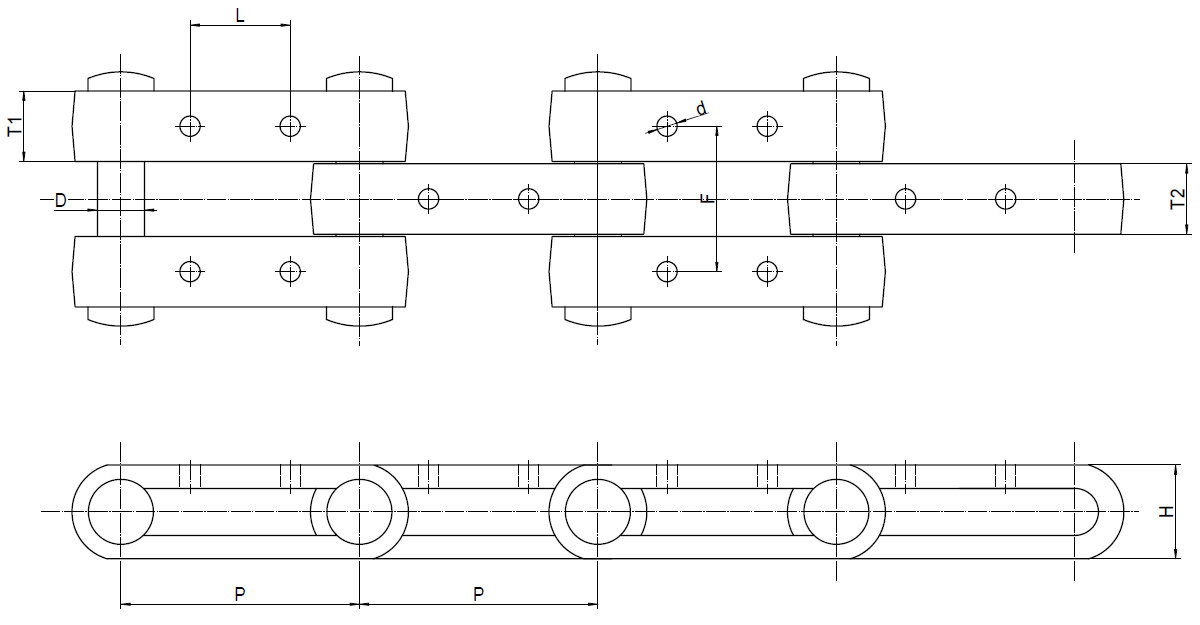 C132 Cast Chain