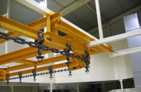 overhead conveyor system