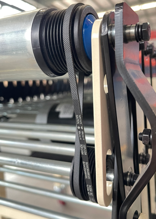 flexible roller conveyor