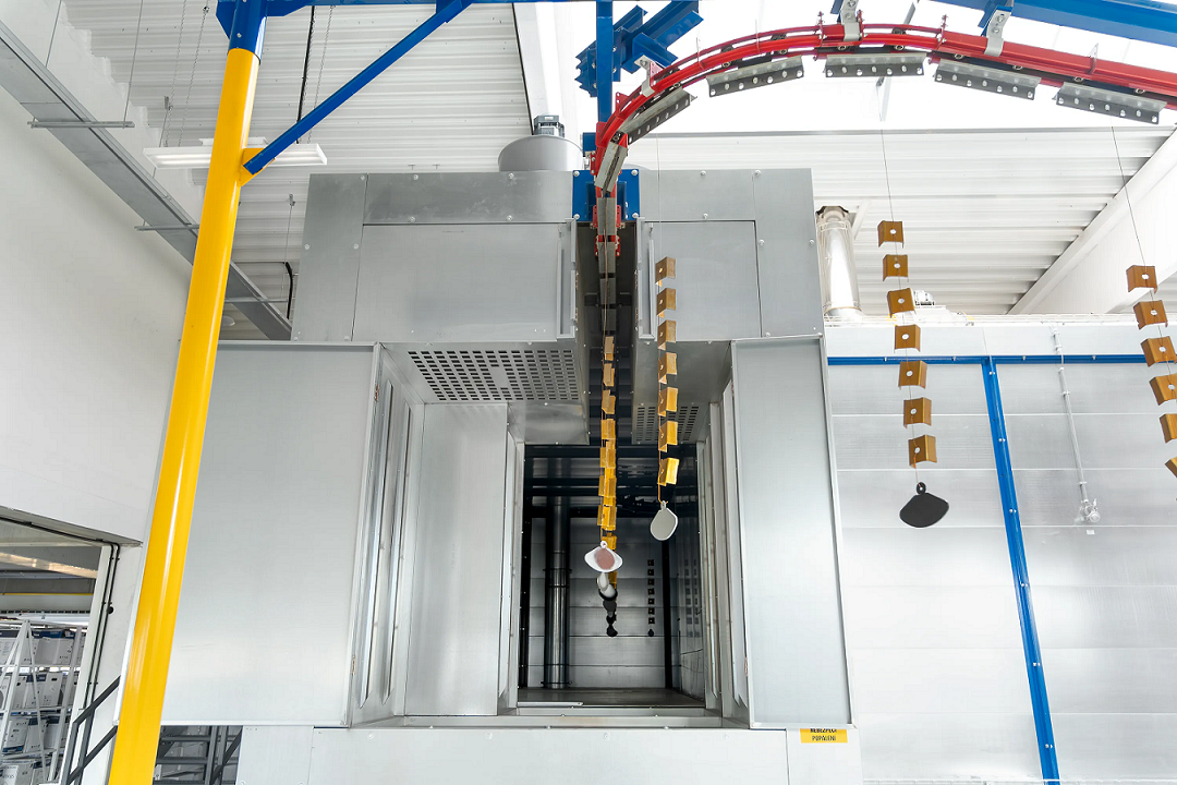 Eco-Friendly Powder Coating Conveyor Line