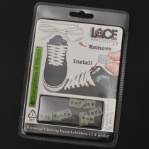 Transparent Plastic Package Small Pack Double Blister Package for Shoelace Anchors Support ODM
