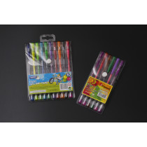 Clear gel ink pen pouch, transparent gel ink pen case