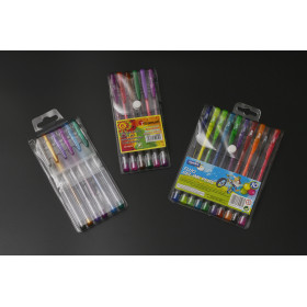 Clear gel ink pen pouch, transparent gel ink pen case