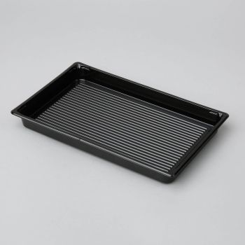 Compostable sushi container | plastic sushi tray with clear lid