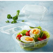 clear fruit box | transparent fruit container salad container with lid