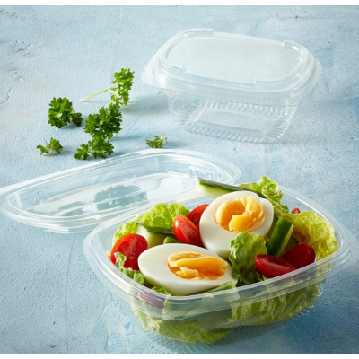 clear fruit box | transparent fruit container salad container with lid