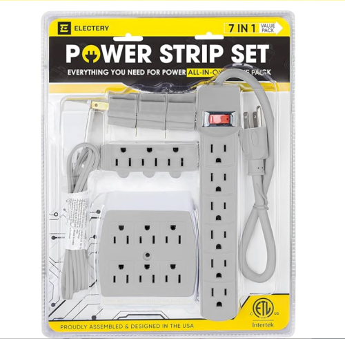 plastic packaging for power strip