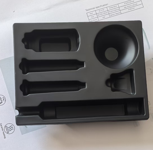 Hair Dryer & Accessories Blister Tray | Thick PS blister tray for Rechargeable Hair Dryer