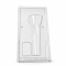 Custom Clear PVC/PET Double Blister Pack for Flashlight with Battery – 2-Cavity Thermoformed Blister Packaging